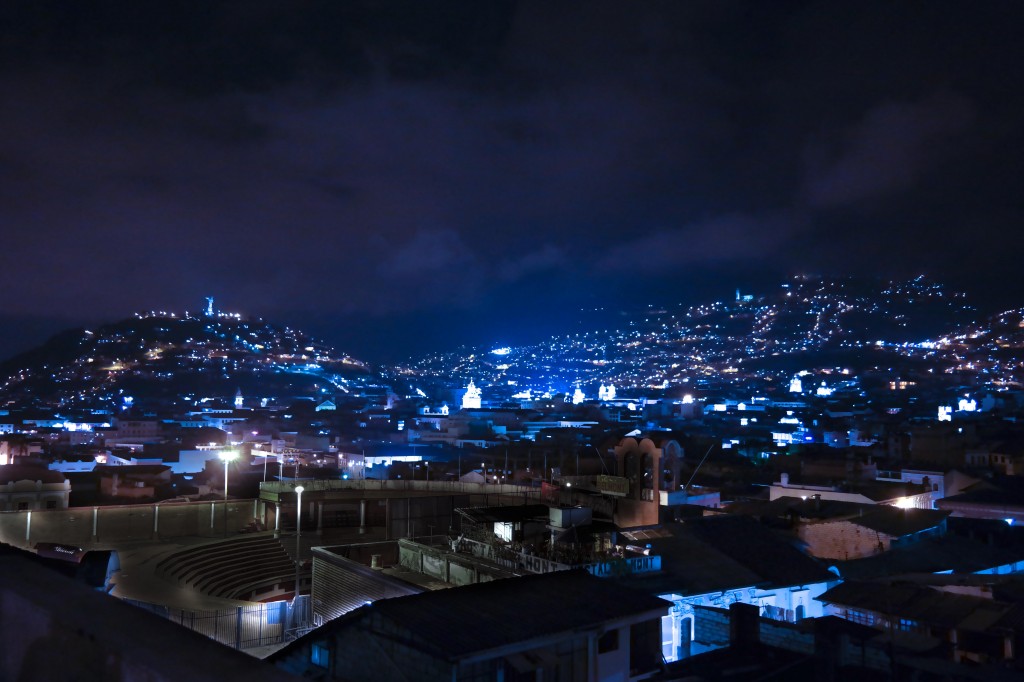Buenas Noches from Quito!