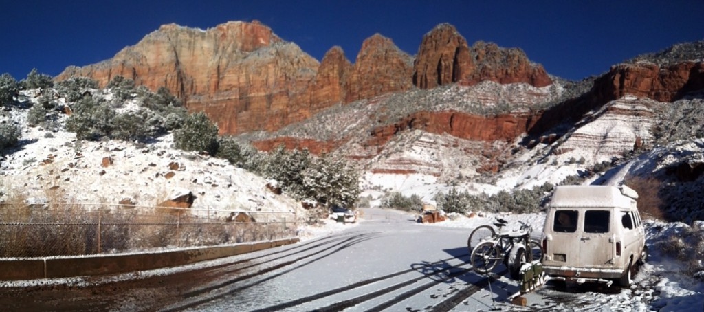 Our "camp" at Zion National Park