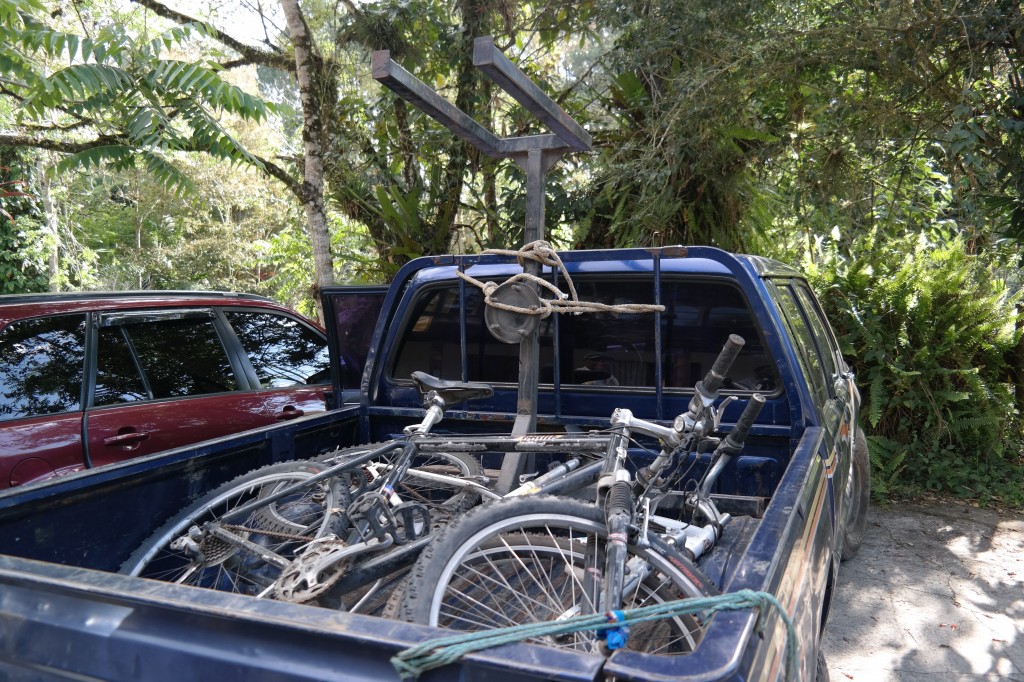 My very old, but lightweight aluminum frame fetched more here than it would have back home. Adios bikes and rack! 