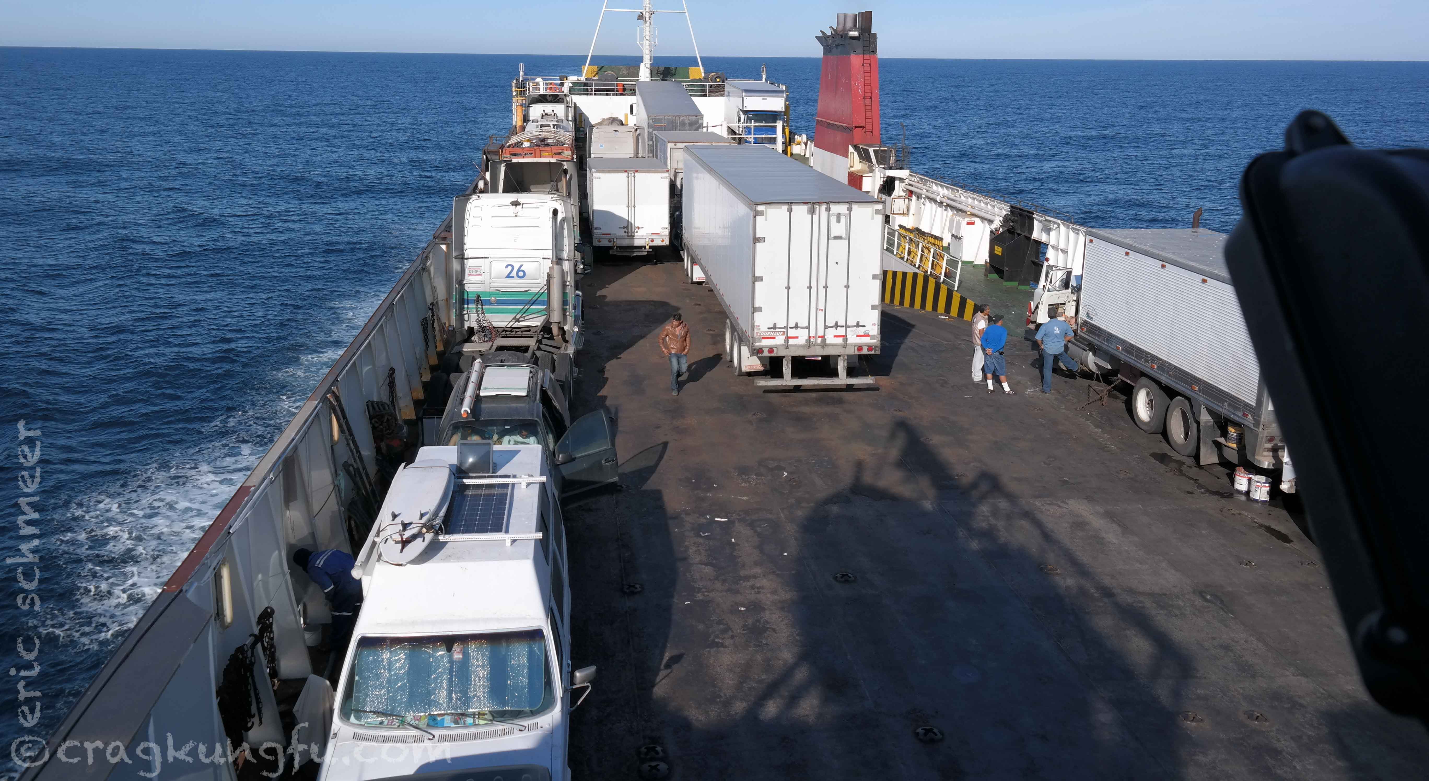 Ferry from Baja to Mexico