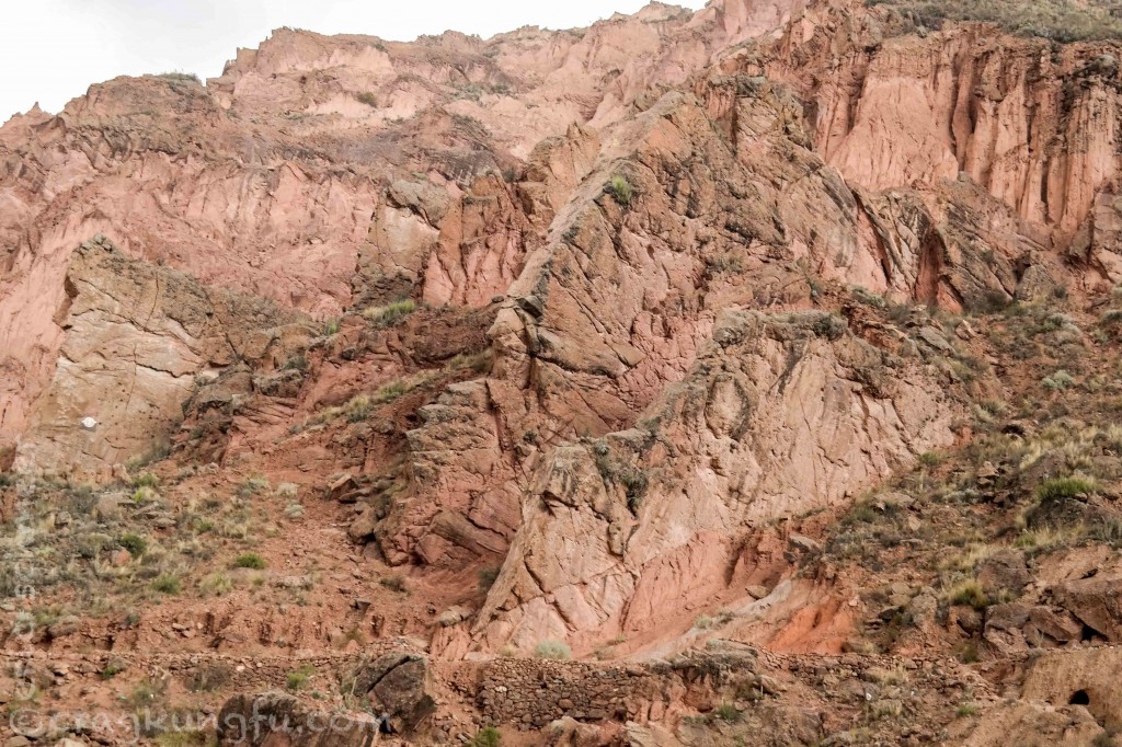 This is on the opposite side of the river from the road. We were rained off after only a few routes but we thought the side of the valle with the road had better rock, routes, and bolting. 